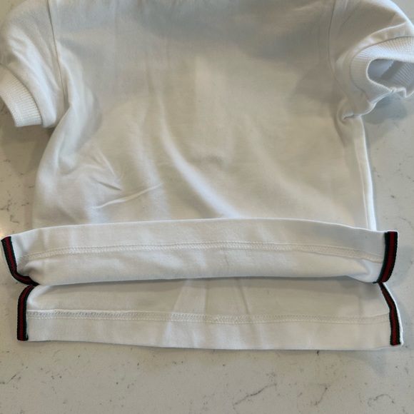Gucci Baby’s white Polo with green and red detail , Authentic NWTS, - Picture 7 of 13